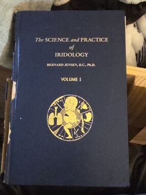 The Science and Practice of Iridology Volume I - Blue Cover with Gold Lettering